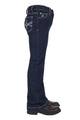 GIRLS DEMI BOOT CUT JEAN - DARK NIGHT - Size 2
