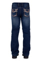 GIRLS EMMA BOOT CUT JEAN - INDIGO - Size 6
