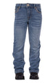 GIRLS SUNNY BOOT CUT JEAN - FADED BLUE - Size 6