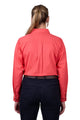 WMNS LIGHT H/PLKT LS SHRT - Azalea Pink - Size 14