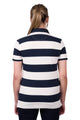 WMNS RACHEL SS POLO - Soft Pink/Dark Navy - Size 14