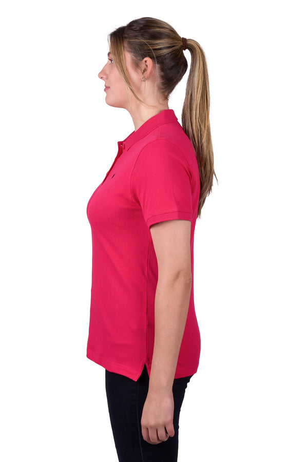 WMNS CLASSIC STRETCH SS POLO - Dark Navy - Size 10