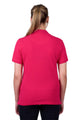 WMNS CLASSIC STRETCH SS POLO - Aqua - Size 12