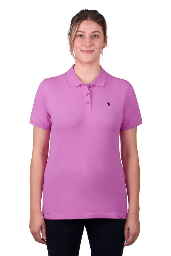 WMNS CLASSIC STRETCH SS POLO - Dark Navy - Size 18
