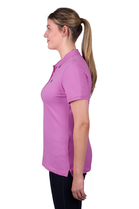 WMNS CLASSIC STRETCH SS POLO - Dark Navy - Size 8