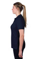 WMNS CLASSIC STRETCH SS POLO - Aqua - Size 16