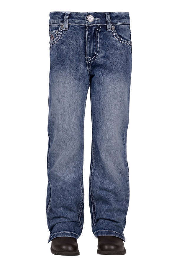 GIRLS RUE STRAIGHT LEG JEAN - MOONSHINE - Size 4