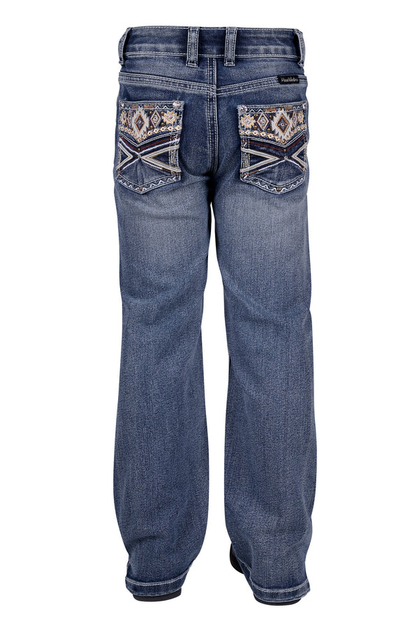 GIRLS RUE STRAIGHT LEG JEAN - MOONSHINE - Size 6
