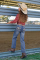 GIRLS RUE STRAIGHT LEG JEAN - MOONSHINE - Size 12