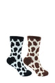 PW KIDS CREW SOCKS - NAVY/PINK - Size 3.5 to 8