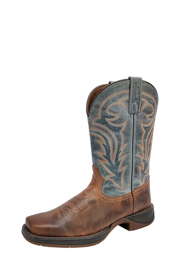 MENS IRVING BOOT - BROWN/BLUE - Size 7