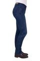WMNS JULIA THRML JEAN 32L - Mid Wash - Size 8