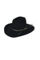 STATION WOOL FELT HAT - Chestnut - Size 54