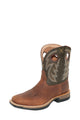 MENS 9 TECH X 1 ZIP BOOT - TAWNY BROWN/BURNT OLIVE - Size 9.0