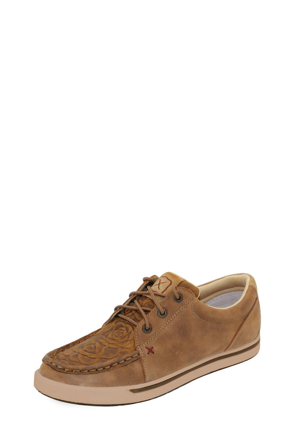 WMNS LEATHER LOPER LACE UP - ALMOND - Size 5.5
