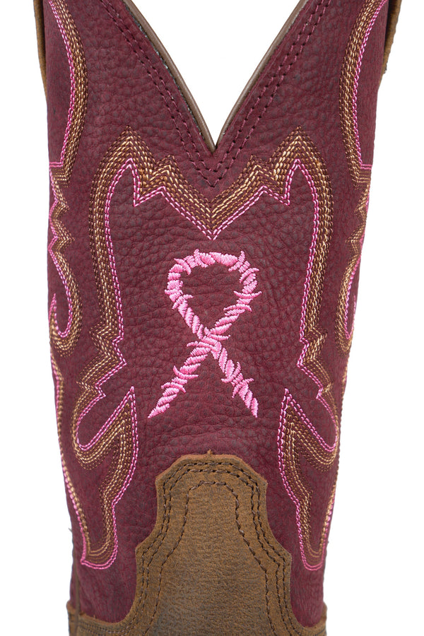 WMNS 11 PINK TECH X 2  BOOT - BRUNETTE/OXBLOOD - Size 7.5