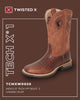 MENS 12 TECH X 1 BOOT - GINGER/RUST - Size 8.0