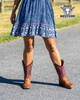 WMNS TYLER BOOT - RUST/OILED GRAPE - Size 9