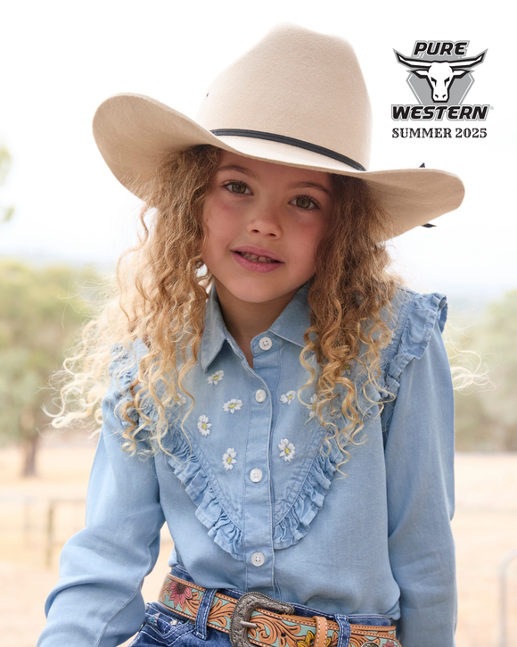 KIDS CYCLONE HAT - DARK BROWN - Size 52