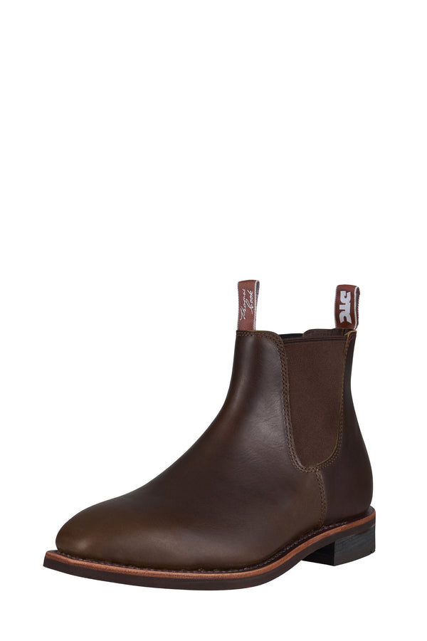 MENS DURAMAX DTC DRESS BOOT - EEE fit - BROWN COACHMAN - Size 6.5