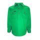 KIDS H/PLKT LIGHT CTN SHIRT - ROYAL BLUE - Size 2
