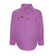 KIDS H/PLKT LIGHT CTN SHIRT - ROYAL BLUE - Size 4