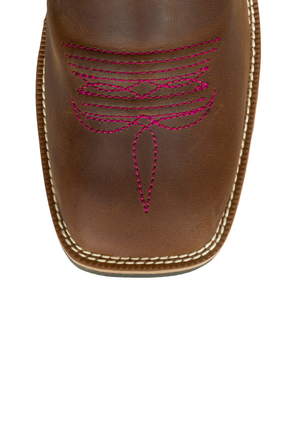 WMNS 11 TECH X 2 BOOT - BROWN/ALMOND MILK - Size 7.5