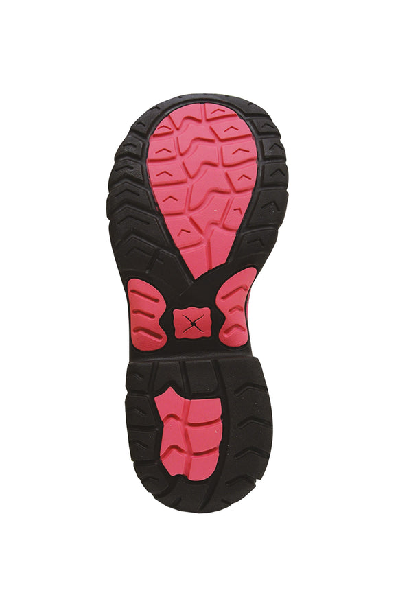 WMNS PINK RIBBON LACE UP - OILED SADDLE/NEON PINK - Size 6.0