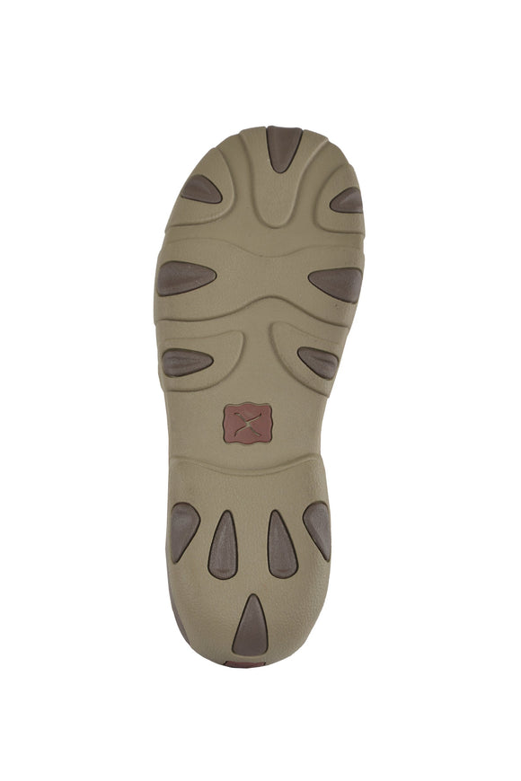 MENS DRIVING MOCS BOAT LACE UP - BOMBER - Size 7.5