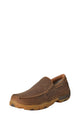 MENS CASUAL DRVING MOC SLIP ON - TAN - Size 7.0