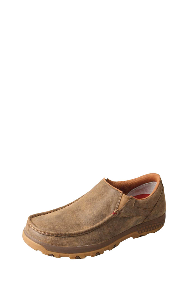MENS CELLSTRETCH SLIP ON MOC - BOMBER - Size 7.0