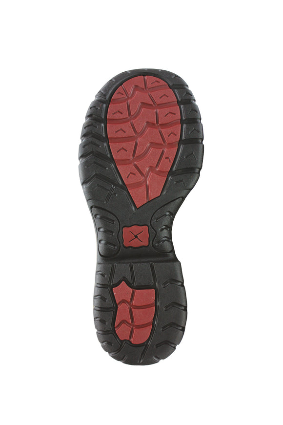 MENS ALL AROUND LACE UP - DISTRESSED SADDLE - Size 7.5