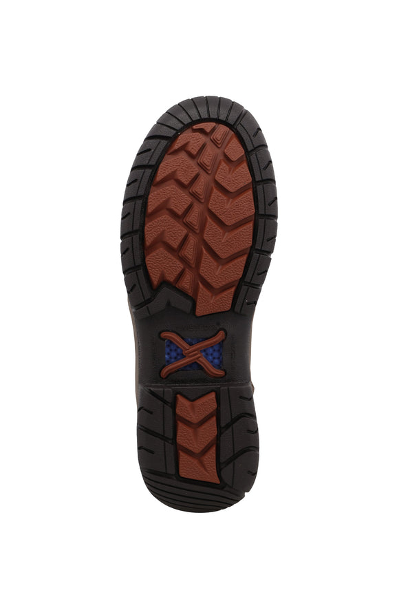 MENS 4 ALL AROUND WORK BOOT - SHITAKE BROWN - Size 7.5