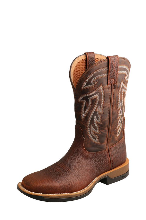 MENS 11 TECH X BOOT - MAHOGANY/MOCHA - Size 7.0