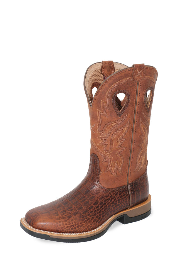 MENS 12 TECH X 1 BOOT - GINGER/RUST - Size 7.0
