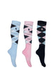 WMNS 3 PACK RIDING SOCKS - Multi - Size 2 to 7
