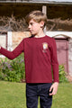 Boys Sunset Ls Tee - View 5