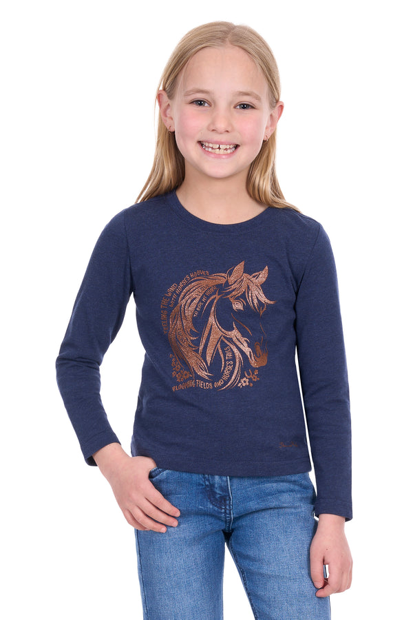 Girls Sasha Ls Tee - View 4