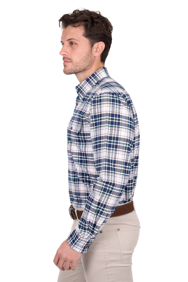Mens Justin 2pkt Ls Shirt - View 2