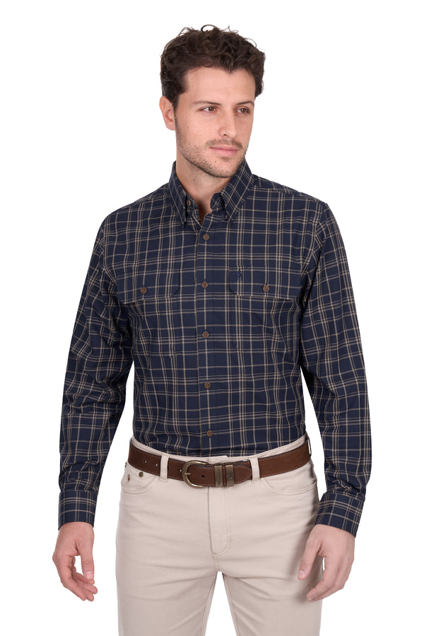 Mens Adam 2pkt Ls Shirt - View 4