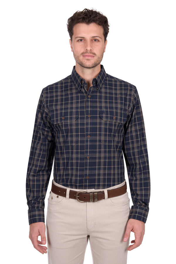 Mens Adam 2pkt Ls Shirt