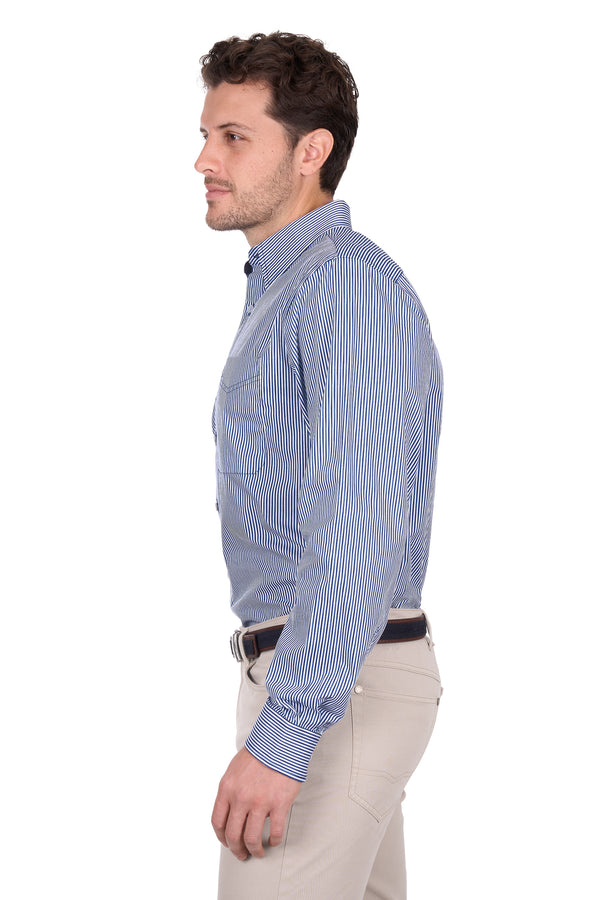 Mens Gregory 1pkt Ls Shirt - View 2