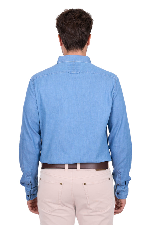 Mens Jeremy Tailored Ls Shirt - View 3