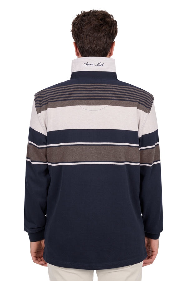 Mens Bryan Stripe Rugby - View 5