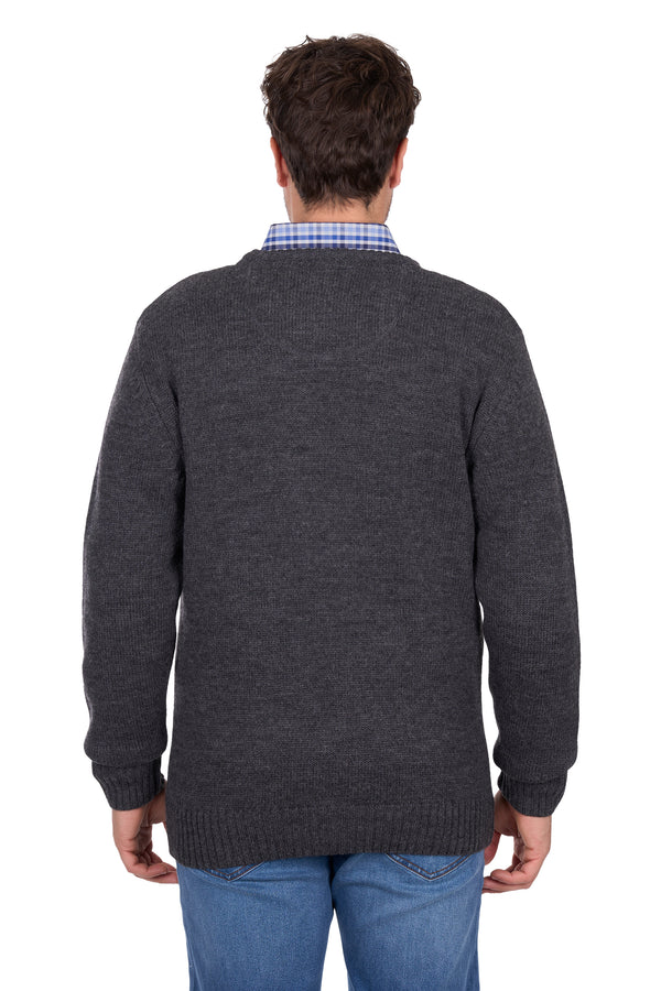 Mens Terry Crew Jumper - View 3