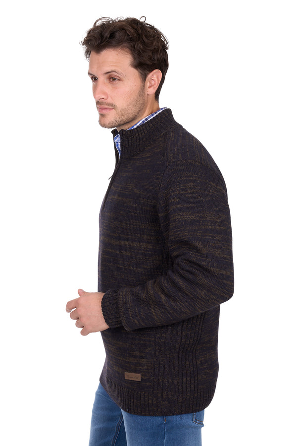 Mens Jesse 1/4 Zip Jumper - View 5