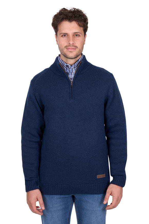 Mens Jesse 1/4 Zip Jumper - View 2