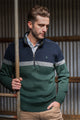 Mens Troy 1/4 Zip Jumper - View 5