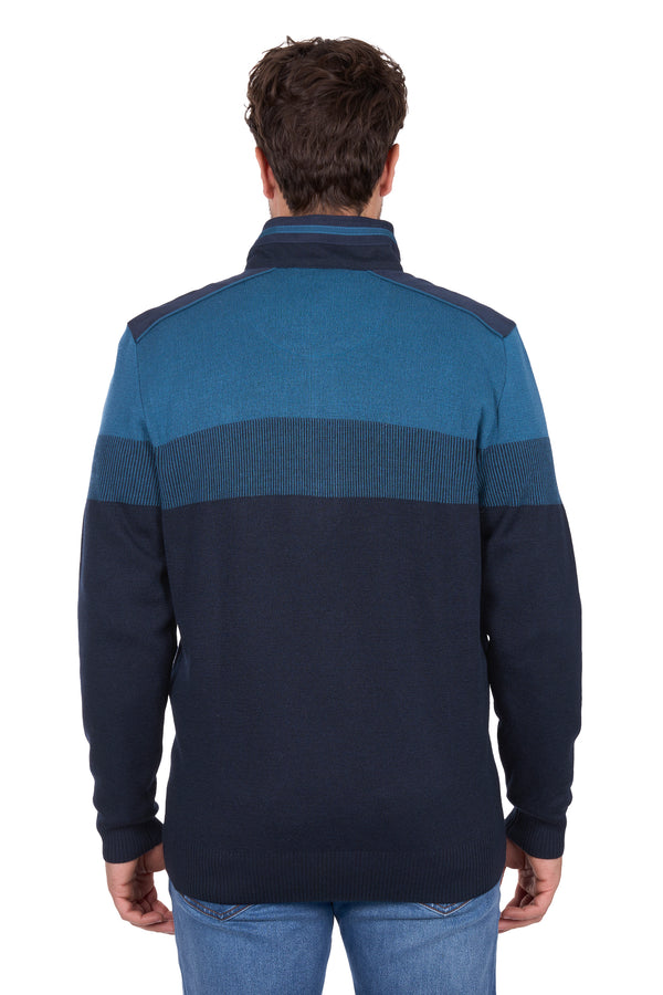 Mens Jerry 1/4 Zip Jumper - View 5