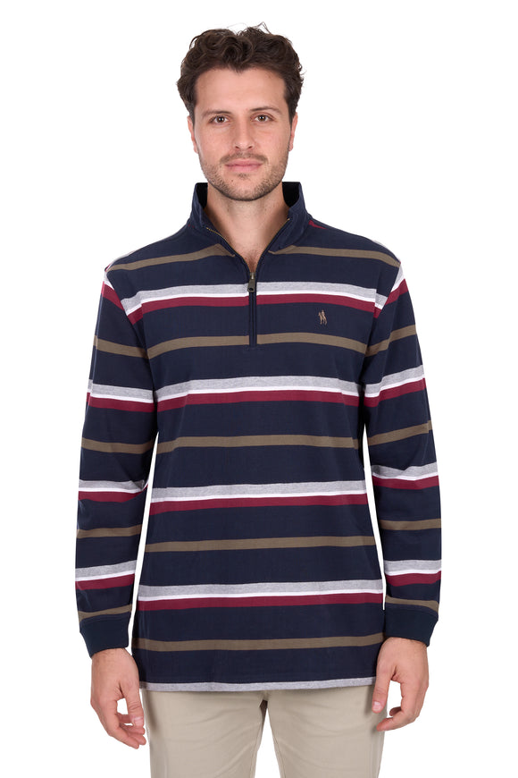 Mens Nicholas 1/4 Zip Rugby